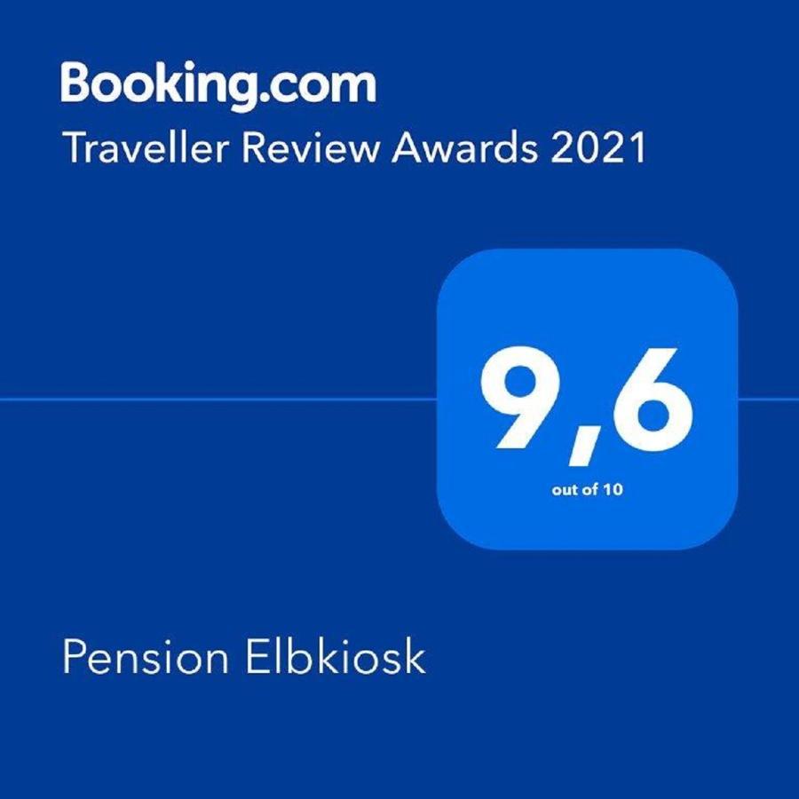 Pension Elbkiosk Kleinzadel Exterior foto